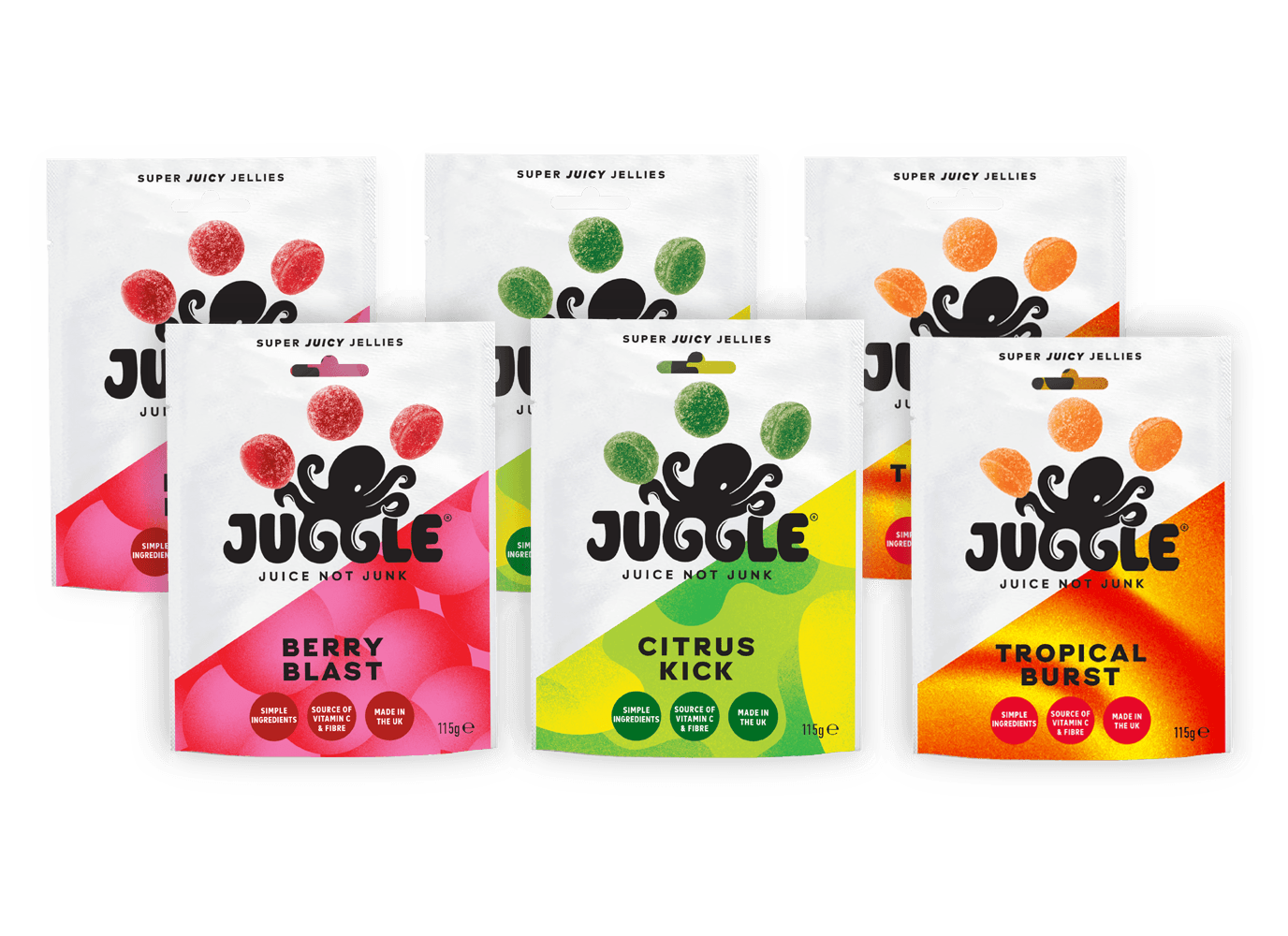 JUGGLE Mixed Pack Bundle - 6 x 115g - Image 2